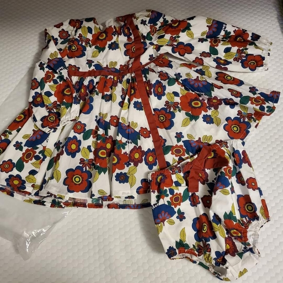 Willow Wears Pink Size 4 Blue Christmas - Picture 2 of 2